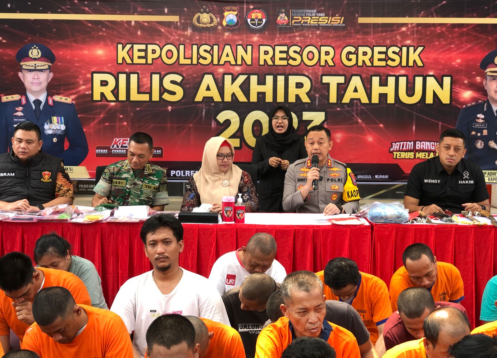Narkoba Polres Gresik