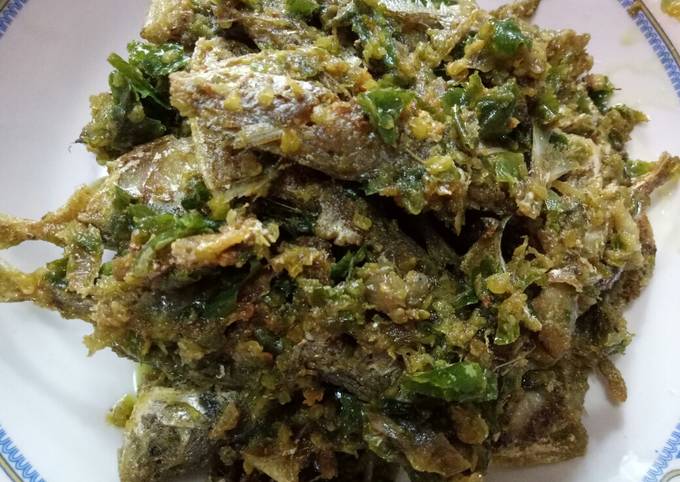 ikan selar sambal ijo pedas