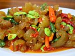 oseng kikil pete
