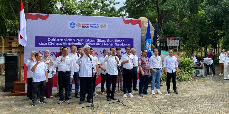 deklarasi guru besar unesa