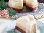Resep Puding Lapis Susu Kopi Coklat oleh Karina Amelia