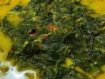 kuah daun singkong