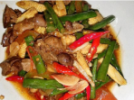 tumis ampela dan sayur