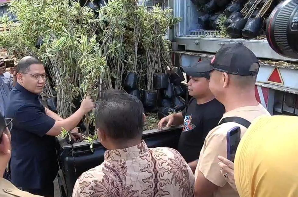 0306 Naskah Pemerintahan Kota Batu Bunga Hias ke Cina