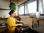 dapur sederhana di kampung