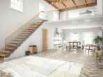 10 Desain Rumah Mezzanine: Solusi Cerdas untuk Hunian Minimalis 7 ruang meditasi