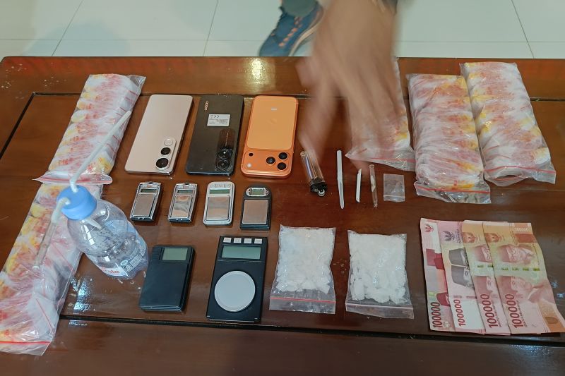 barang bukti narkoba