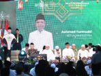 Silaturahim Akbar dan Buka Bersama di depan kantor PCNU Banyuwangi.