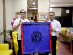 Pengurus Kota Olahraga Domino Indonesia (Orado) Surabaya melakukan audiensi dengan Wakil Ketua DPRD Kota Surabaya, Arif Fathoni