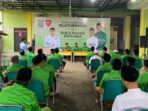 Rapat Koordinasi dan Buka Puasa Bersama di Kantor DPC PKB Jember. (Aji)