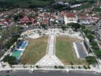 Suasana Alun-alun Jember.