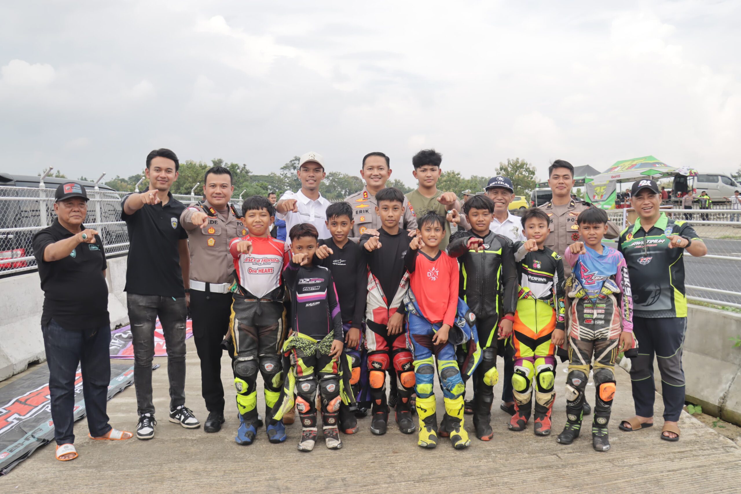 Kapolres Magetan Tinjau Kesiapan Pengamanan Kejurprov Gubernur Cup Jatim Racing Series 2026 di Sirkuit Parang