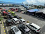 Kemacetan panjang menuju Pelabuhan Ketapang
