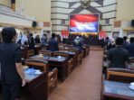 Rapat Paripurna DPRD Jember. (Ist)