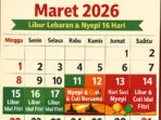 KALENDER MARET KALENDER MARET