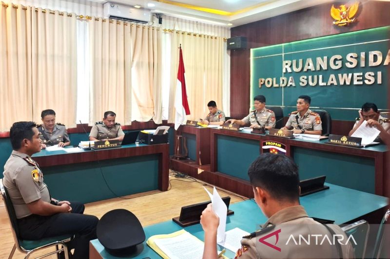 Sidang kkep polisi terlibat narkoba drw